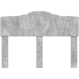  Vzglavje z vzglavjem Betonsko siva 135 cm Konstruiran les, (5000110373) | Shoptok.si