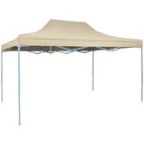 Šator za svadbe - šator za zabave Krema 291 x 431 x 315 cm Oxford tkanina - Krema Bez bočnog zida Da | shoptok.hr