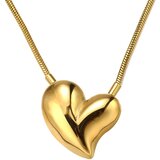 IZMAEL Ogrlica VO-34588 Heart - Zlata | Shoptok.si