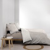 Douceur d intérieur Bijela/bež posteljina za bračni krevet/za produženi krevet od pamučnog perkala 240x220 cm Eliot – | shoptok.hr