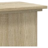  Stalak za biljke boja hrasta 33 x 33 x 100 cm konstruirano drvo | shoptok.hr