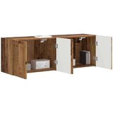 TV zidni ormar Zidne 2 pcs Staro drvo 59 5 x 31 x 40 cm | shoptok.hr