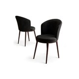 Hanah home set stolica (2 dela) risa black brown | Eponuda.com