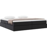  Krevet s madracem i skladištem Crna 200 x 200 cm Lažna koža | shoptok.hr