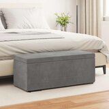  Stolica Tamno siva 101 x 41 x 40 cm Svileni i Fino Radeći Drvo | shoptok.hr