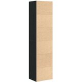  Regal za knjige crni hrasta 31x24x127 cm od konstruiranog drva | Eponuda.com
