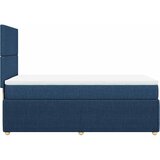  Krevet s oprugama i madracem plavi 80x200 cm od tkanine | shoptok.hr