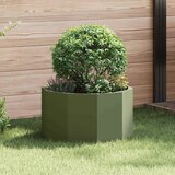  Sadilica Maslinasto zelena 60 x 60 x 35 cm Čelik | shoptok.hr