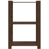  Za pohranu s 3 razine smeđi 60x38x90 cm masivna borovina | shoptok.hr