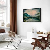  Slika - Albrecht Dürer – View of Trento from the North 60x40 U crnom drvenom okviru | shoptok.hr