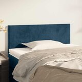  Uzglavlje tamnoplavo 100x5x78/88 cm baršunasto | shoptok.hr