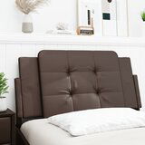 Maison Chic posteljno vzglavje - vzglavna omarica - vzglavna stranica rjava 100 cm umetno usnje, (21703962) | Shoptok.si