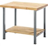 eurokraft pro delovna miza z nastavitvijo višine, izvedba z ogrodjem, 1 odlagalna polica, širina 750 mm, ogrodje antracitno kovinsko | Shoptok.si