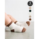 Sinsay Paket od 5 pari rebrastih čarapa s pamukom | shoptok.hr