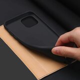 Dux ducis Wish Bookcase etui iz pravega usnja za iPhone 12 Pro Max črna | Shoptok.si