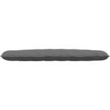  Jastuk za leđa Tamno siva 200 x 50 cm Mikrofiber tkanina | shoptok.hr