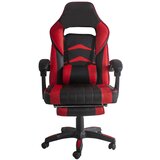 Aga Uredska stolica s osloncem za noge Aga MR2040Red - crna/crvena | shoptok.hr