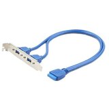 USB 3.0 dual port GEMBIRD CC-USB3-RECEPTACLE, 2x USB3.0, 20pin konektor za MBO | Eponuda.ba