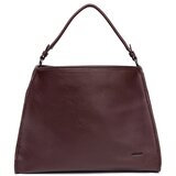 Shelvt Classic burgundy shoulder bag Cene