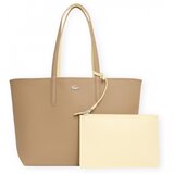Lacoste Denarnice Anna Bag - Cookie Poussin Bež u
