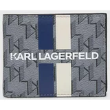 Karl Lagerfeld Denarnica moški, siva barva