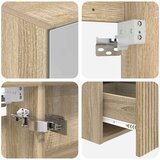  Set ormarića za kupaonicu 4 kom. Hrast sonoma Konstruirano drvo | shoptok.hr