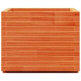  Vrtno cvetlično korito voščeno 60x60x49,5 cm trdna borovina | Shoptok.si