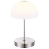 Globo Stolna LED svjetiljka (5 W, Mat nikal, Bijele boje, Opal, Topla bijela) | shoptok.hr