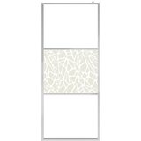 Pregrada za tuširanje od stakla ESG s uzorkom kamena 100x195 cm | Eponuda.ba
