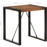  Blagovaonski stol 70 x 70 x 75 cm od masivnog bagremovog drva | shoptok.hr