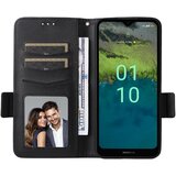INORCO Ovitek za telefon proti praskam za Nokio C110 Litchi tekstura PU usnjena denarnica s stojalom, (22034797) | Shoptok.si