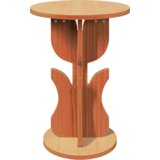  Bocni stol Voštano smeđa 39.5 x 39.5 x 53.5 cm | shoptok.hr