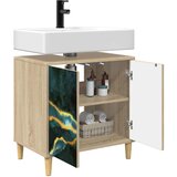  Kupaonski ormar WIJHE Sonoma 60 x 40 x 60 cm Konstruirano drvo | shoptok.hr