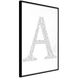  Poster - Capital A 20x30 | shoptok.hr