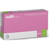 ŠTĚPAŘ nitrilne rokavice roza l 100 kos, easycare | Shoptok.si