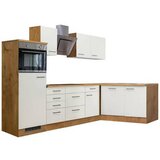 Flex-Well Kotna Kuhinja Z Aparati Avila, Magnolija, Barva Hrasta | Shoptok.si