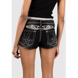 Ninth Hall Alyssia Cut Off Waistband Kratke hlace black | Shoptok.si