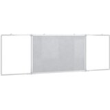  Magnetna bijela ploča sklopiva 160 x 60 x 1,7 cm aluminijska | shoptok.hr