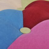  Francuska fotelja od tkanine s patchwork dizajnom | shoptok.hr