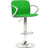 Furnova Barski stolčki 2 kosa zeleno umetno usnje, (21949531) | Shoptok.si