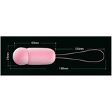 Jiuuy Električni osebni vibrator krogle 38680146 ABS TPE USB, (21218013) | Shoptok.si