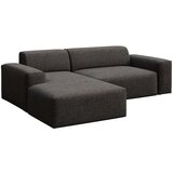 Rodier Antracitno siva kotna sedežna garnitura (levi kot/z ležalnikom) Villet – | Shoptok.si