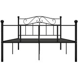  Okvir za krevet crni metalni 120 x 200 cm | shoptok.hr