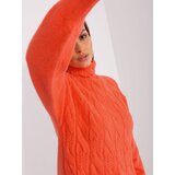 Wool Fashion Italia Sweater-AT-SW-23401.97P-Orange | Shoptok.si