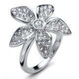  Ženski oliver weber wonder crystal prsten sa swarovski kristalima m ( 41146m ) | ePonuda.com