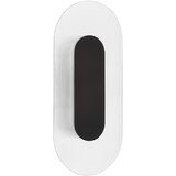 Nova Luce Mat crna metalna LED zidna lampa Vetrio – | shoptok.hr