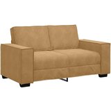  Dvodijelni set sofa s jastucima, smeđi baršun | shoptok.hr