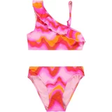 Kids_Only Bikini 'LAURA' oranžna / fuksija / roza / rdeča