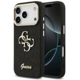 Guess maska fixed glitter big 4G metal frame case za iphone 17 pro crna Cene