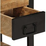 vidaXL Nočna omarica 35x34x45 cm trden robusten mangov les | Shoptok.si